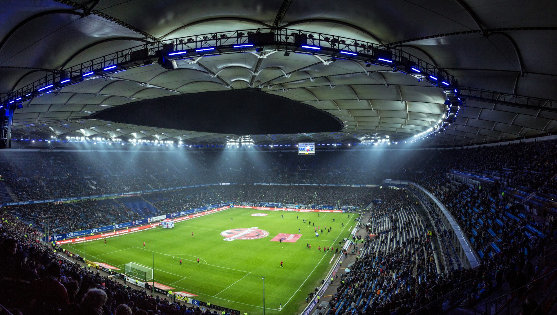 Football stadium background